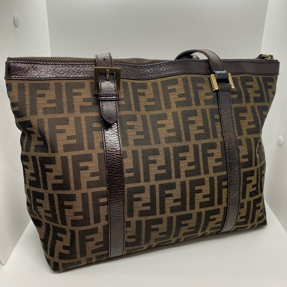 Fendi Zucca Tote - Picture 4 of 6